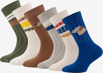 EWERS Socks in Mixed colors: front