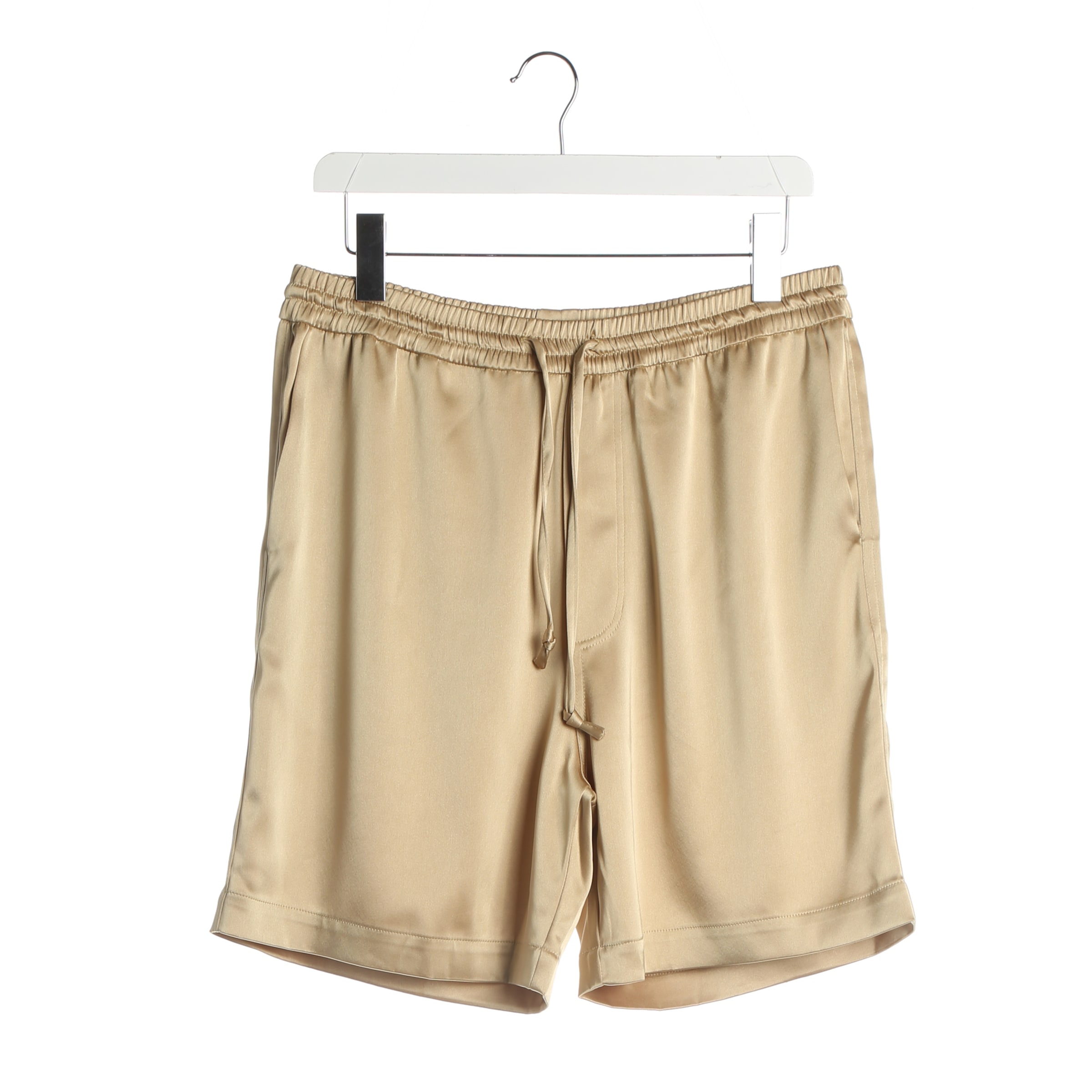 Nanushka Shorts in 33 in Silver: front