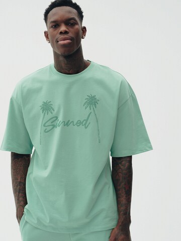 Sinned x ABOUT YOU Shirt 'Brian' in Green