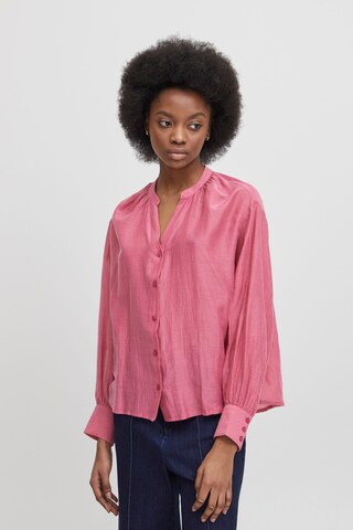 Camicia da donna 'Irthea' di Atelier Rêve in rosa: frontale