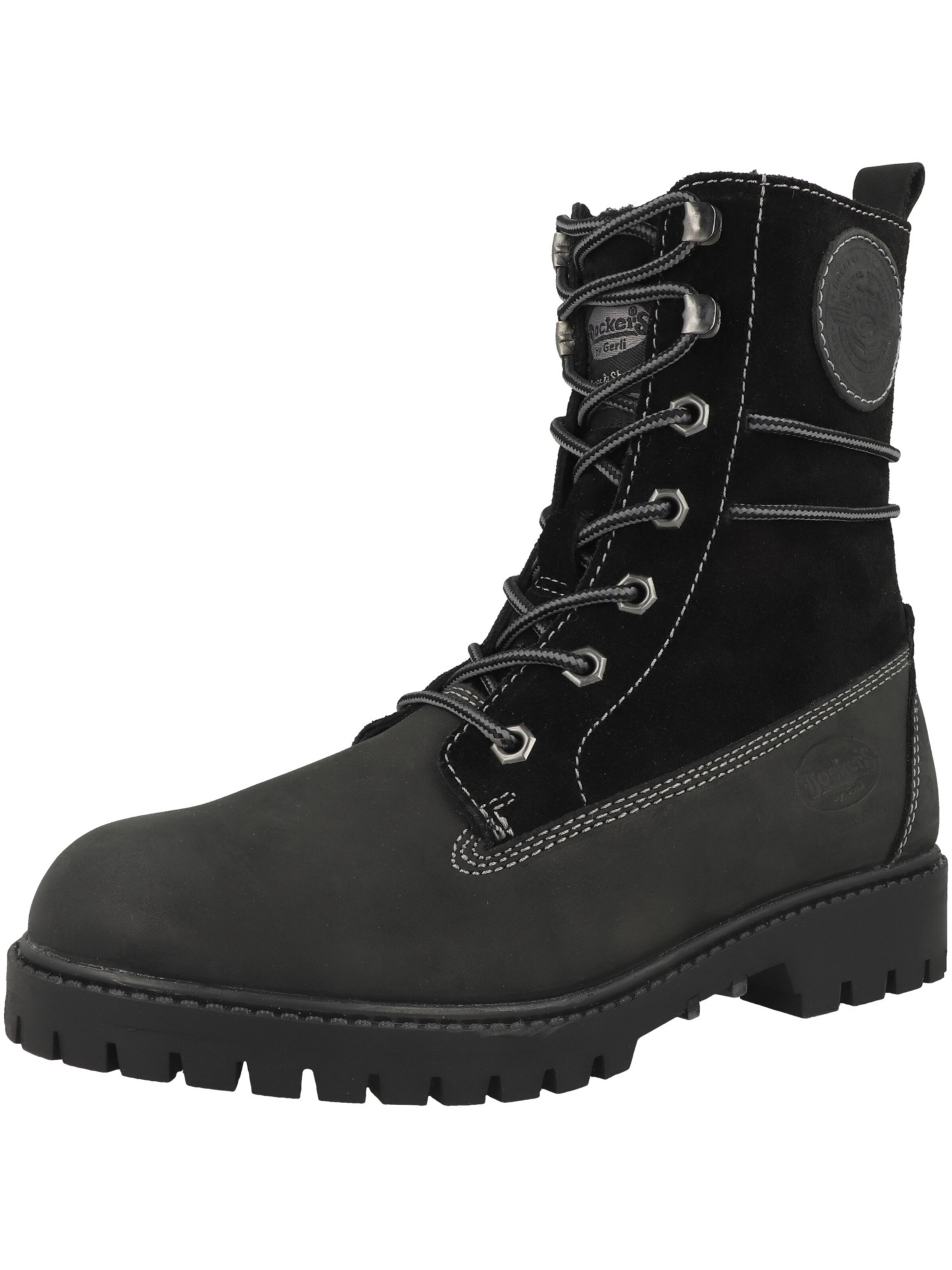 Dockers by Gerli - Botim com fivela em preto