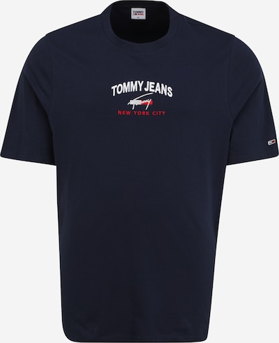 Tommy Jeans Plus Majica u mornarsko plava / crvena / bijela, Pregled proizvoda
