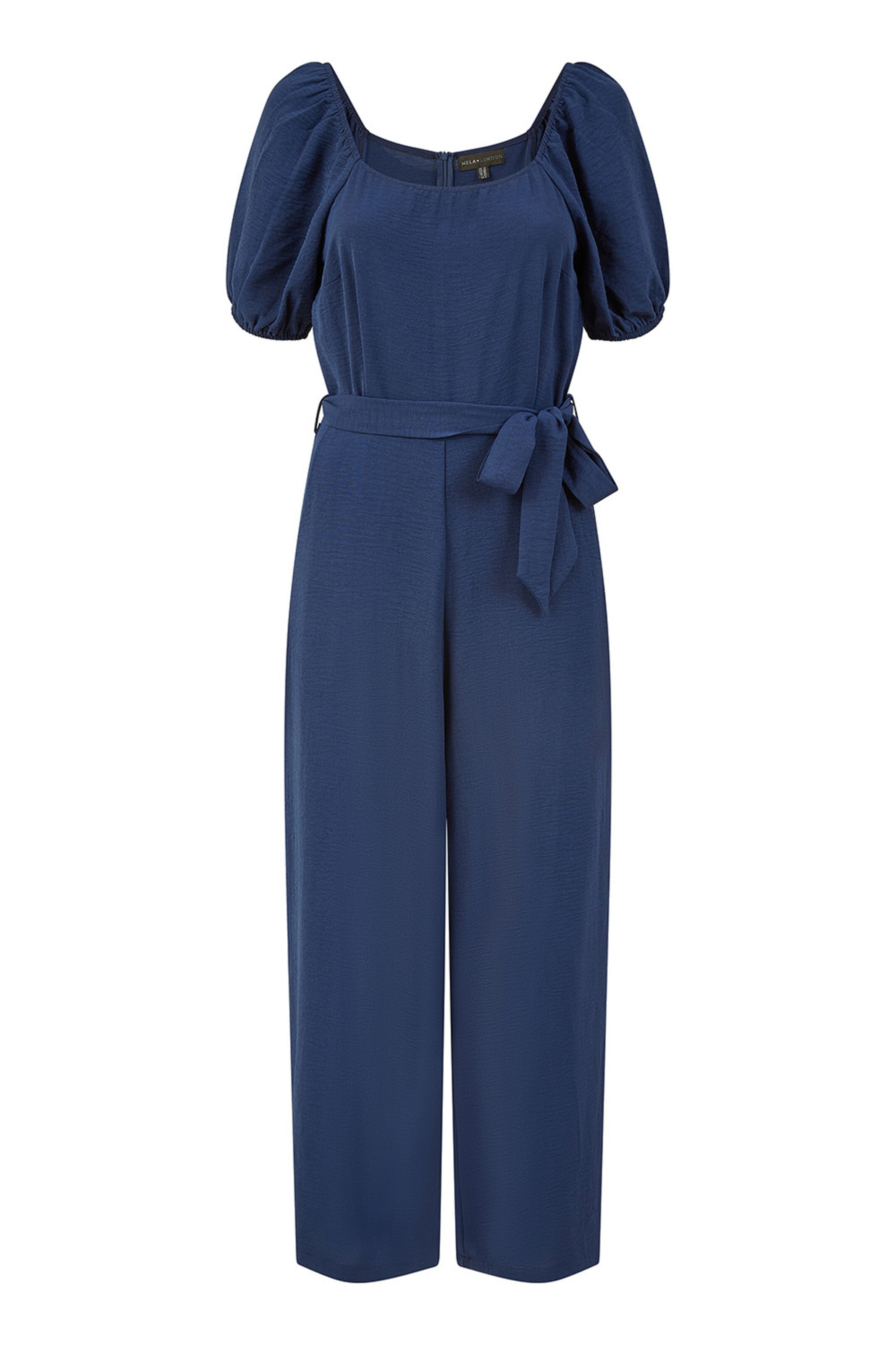 Mela London Jumpsuit in Blau: Vorderseite