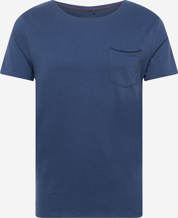 BLEND Shirt 'Noel' in Blauw: voorkant