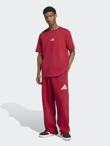 Maglia funzionale 'Essentials' di ADIDAS SPORTSWEAR in rosso: frontale