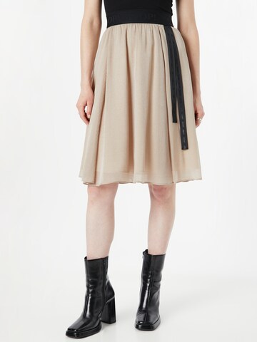 JOOP! Rok in Beige: voorkant