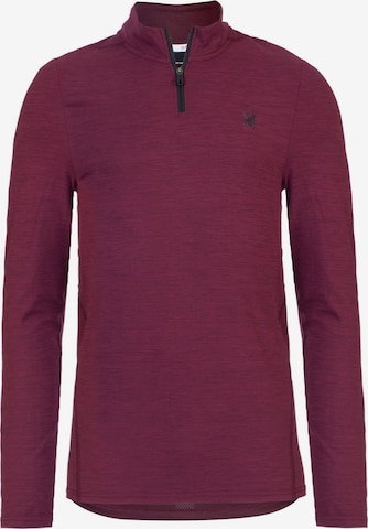 Spyder Sportsweatshirt in Rot: predná strana