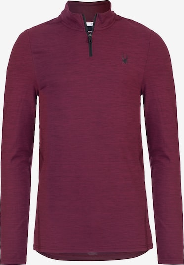 Spyder Αθλητική μπλούζα φούτερ σε βουργουνδί, Άποψη προϊόντος