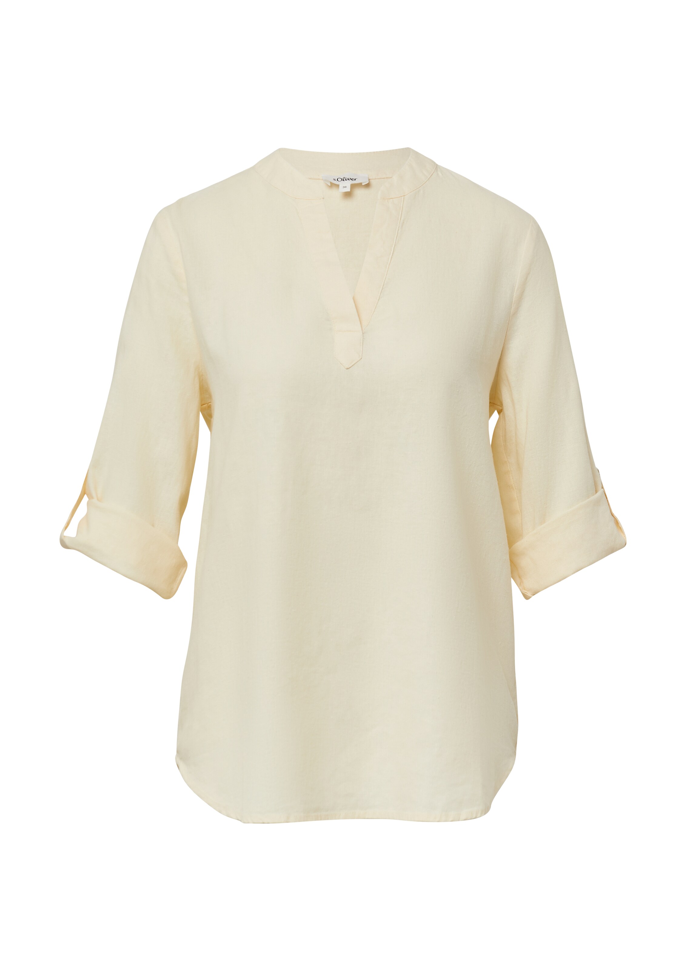 Chemisier s.Oliver en jaune : devant