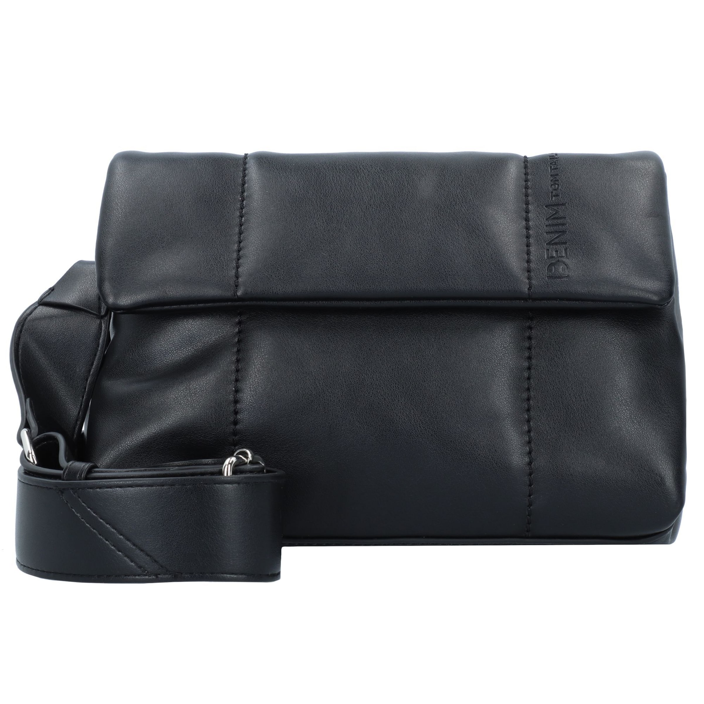 Sac à bandoulière TOM TAILOR DENIM en noir : devant