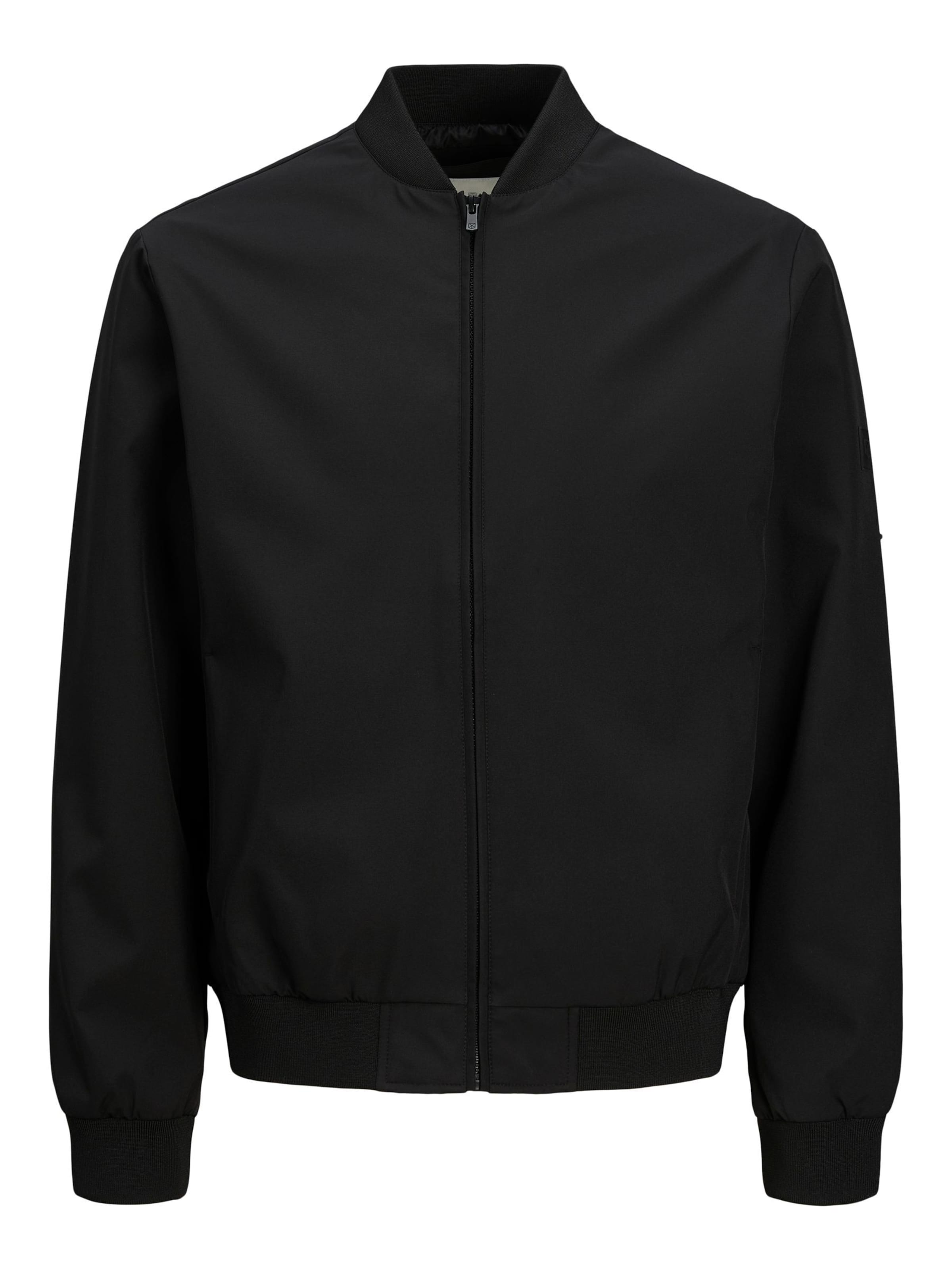 JACK & JONES Veste mi-saison en noir, Vue avec produit