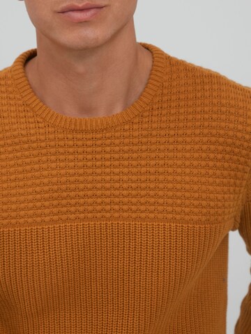 BLEND Sweater 'Tafari' in Orange