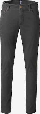 MEYER Chino trousers in Grey: front