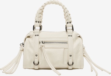 BershkaRučna torbica - bijela boja: prednji dio