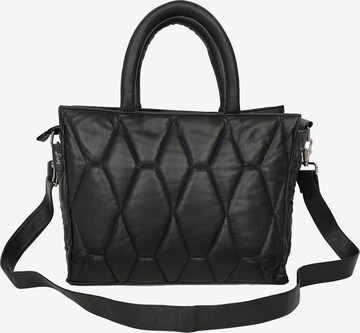 Maze Handbag in Black: front