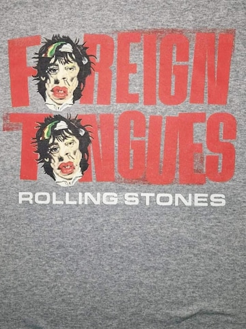 T-Shirt 'Rolling Stones Foreign Tongues Art Two Heads T-Shirt' THE ROLLING STONES en gris