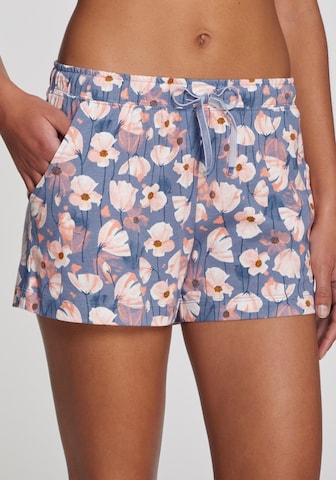 Pantaloni de pijama de la VIVANCE pe albastru: față