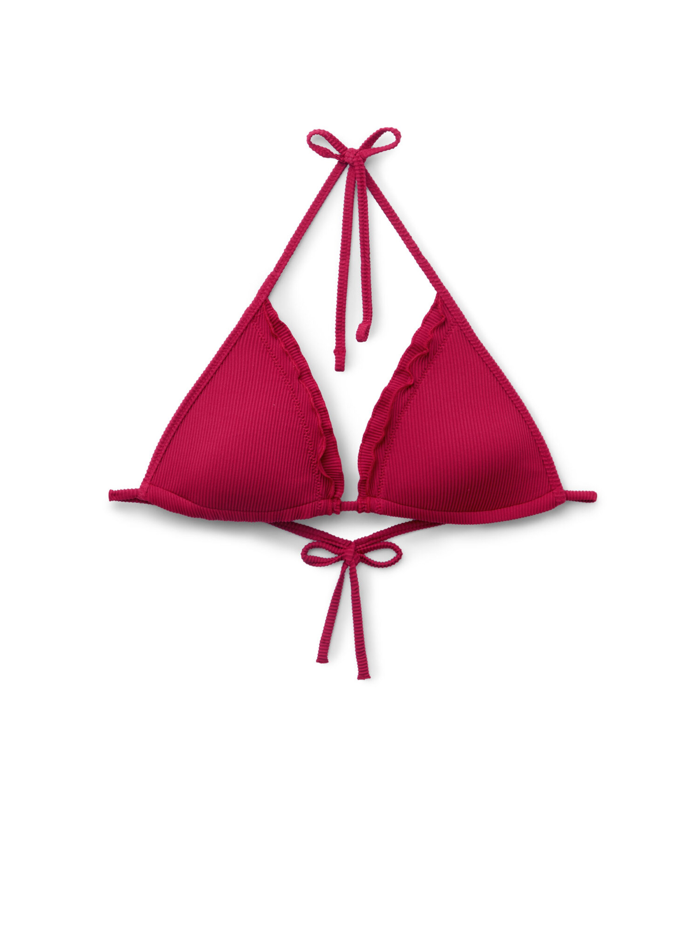 Tezenis Triangel Bikinitop 'Sunny Days' in Rot: Vorderseite