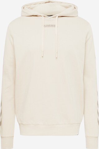 Hummel - Sweatshirt em bege: frente