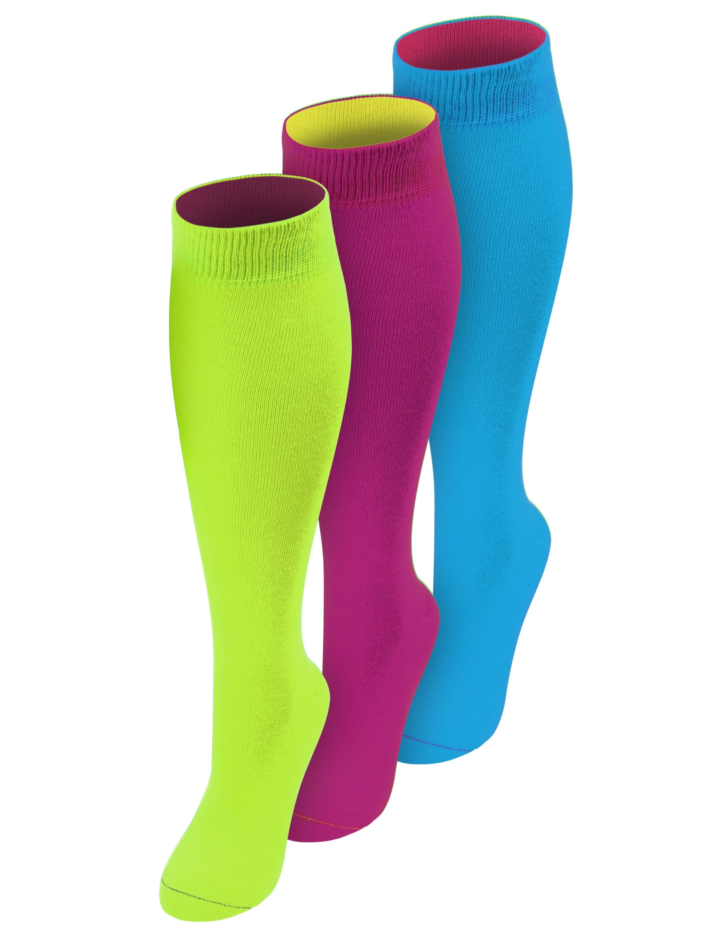 Calzino sportivo di normani in colori misti: frontale
