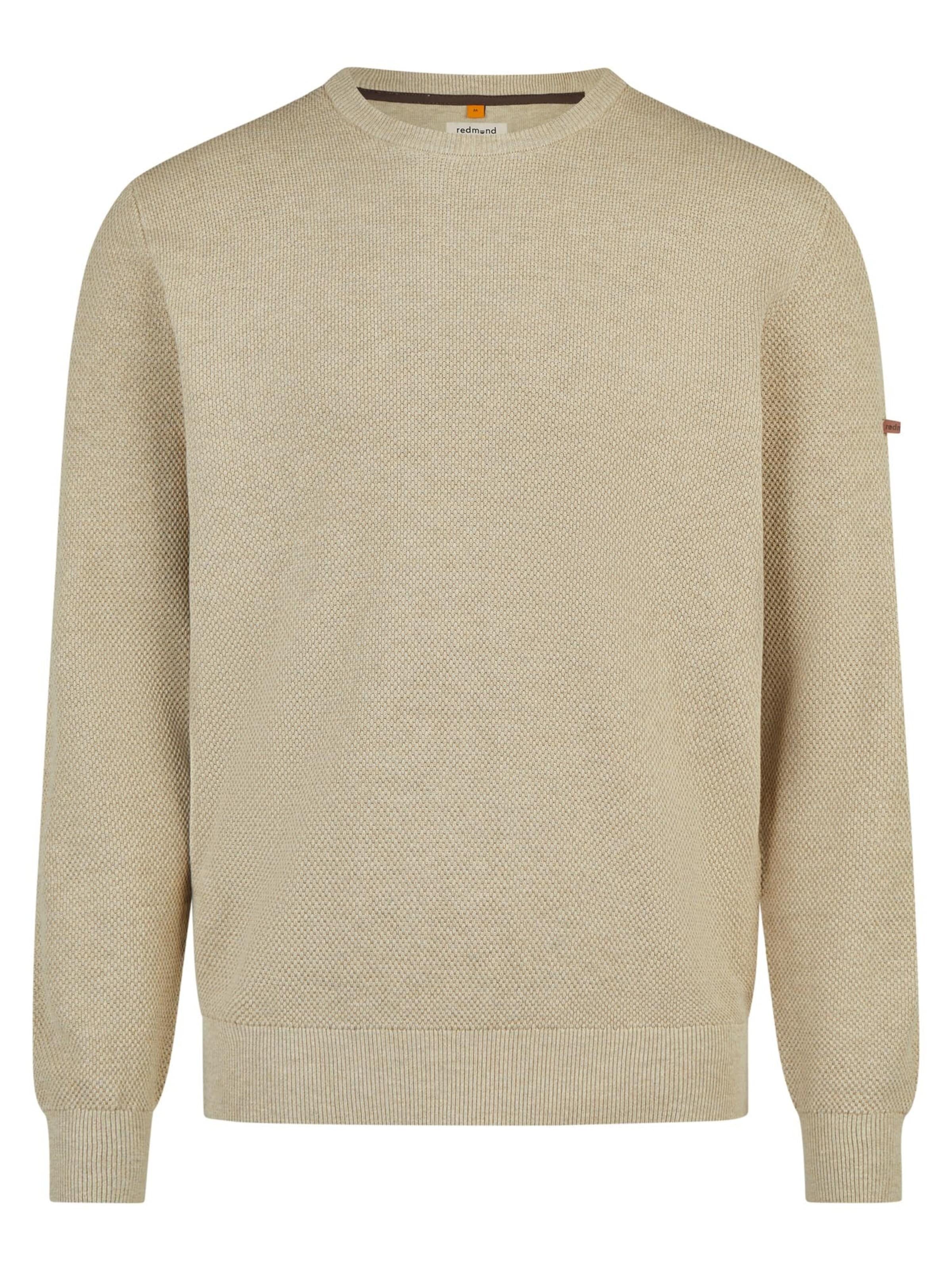redmond Sweater 'Basic' in Beige: front