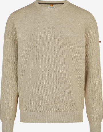 redmond Pullover 'Basic' in Beige: Vorderseite