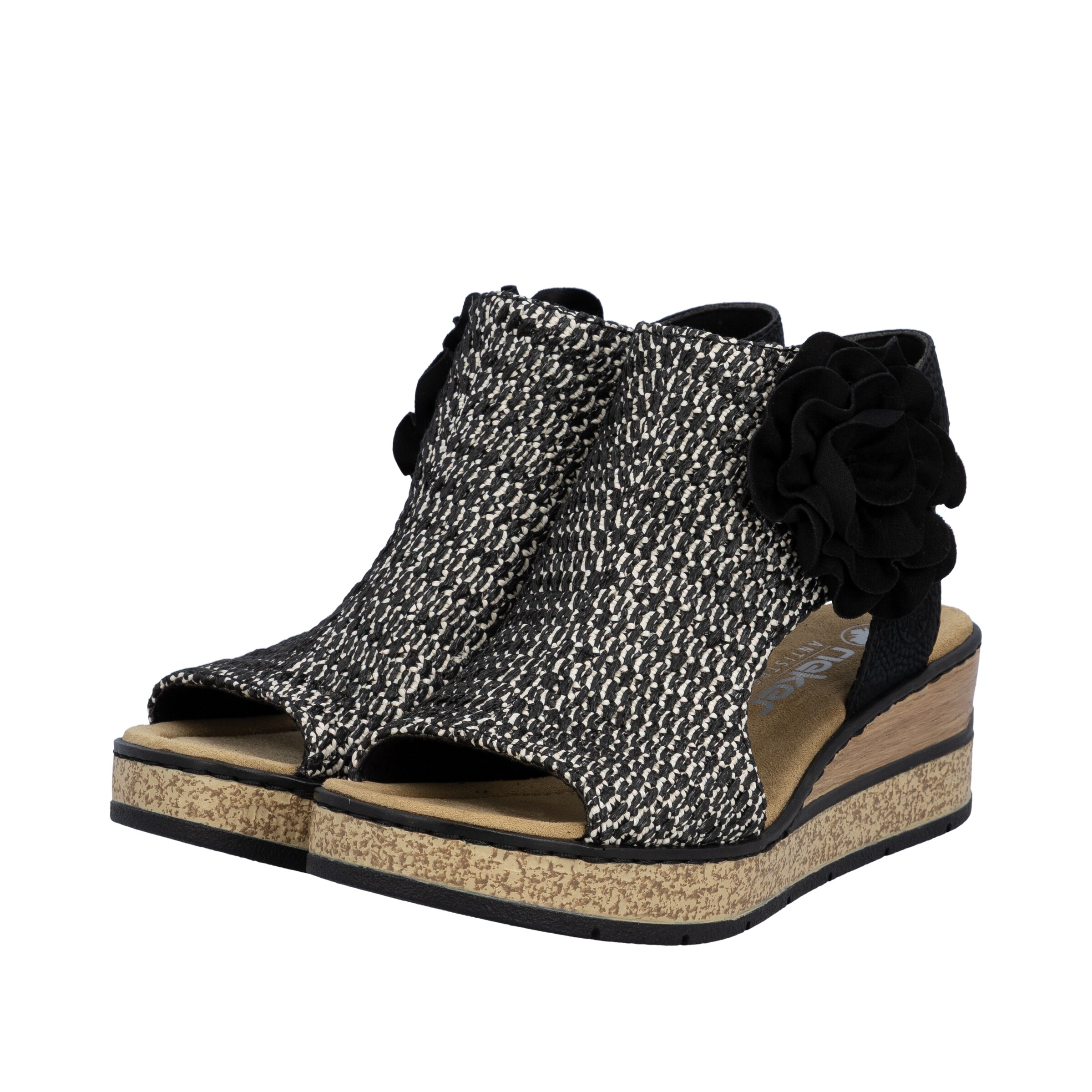 Sandales Rieker en noir