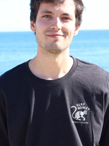Surf Monkey Shirt‌‌‌‌‌‌‌‌‌‌ in Schwarz