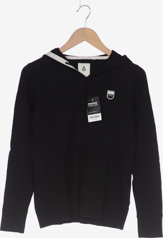 Gaastra Sweatshirt & Zip-Up Hoodie in S in Black: front