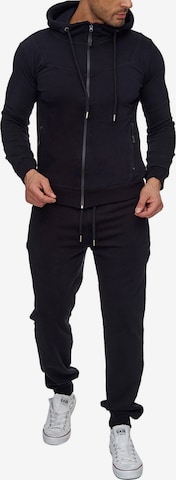 Reslad Tracksuit 'RS5063' in Black: front