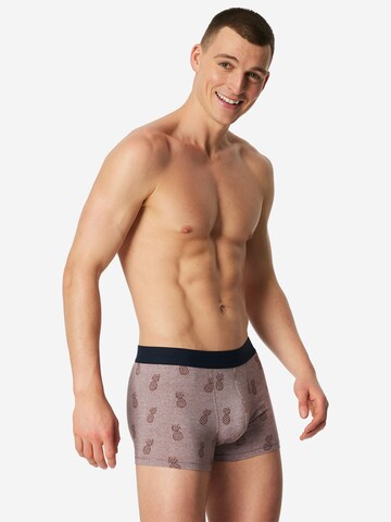 Boxers ' 95/5 ' SCHIESSER en bleu : devant