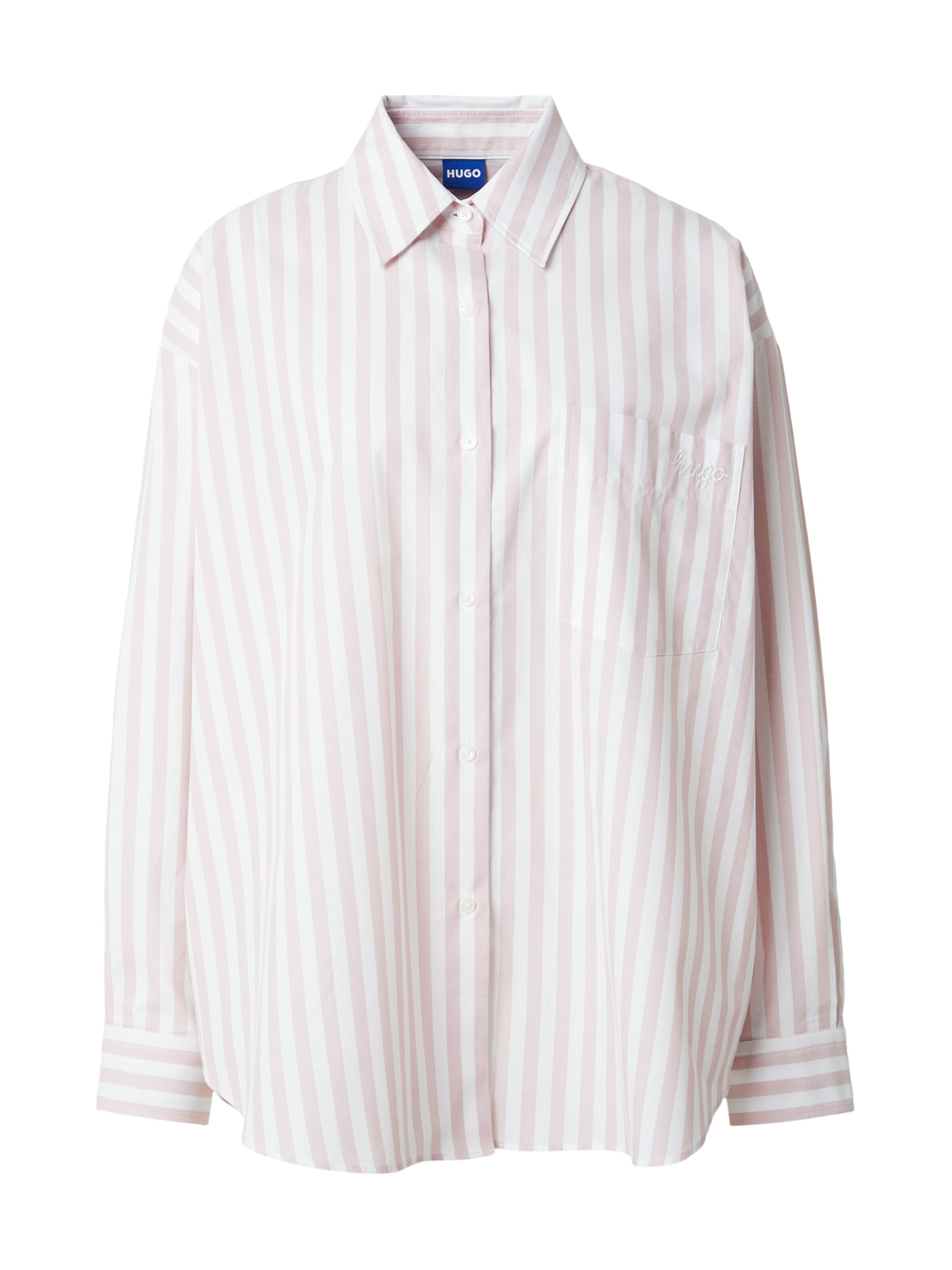 HUGO Blouse 'Elisana_B' in Beige: voorkant
