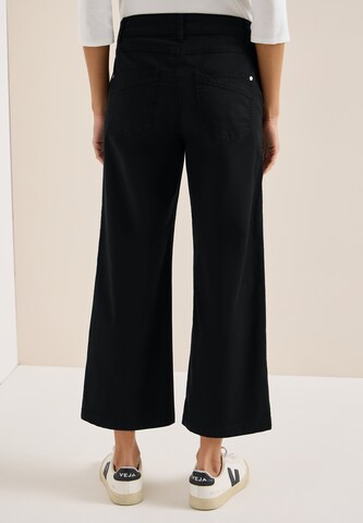 CECIL Wide Leg Hose 'Neele' in Schwarz