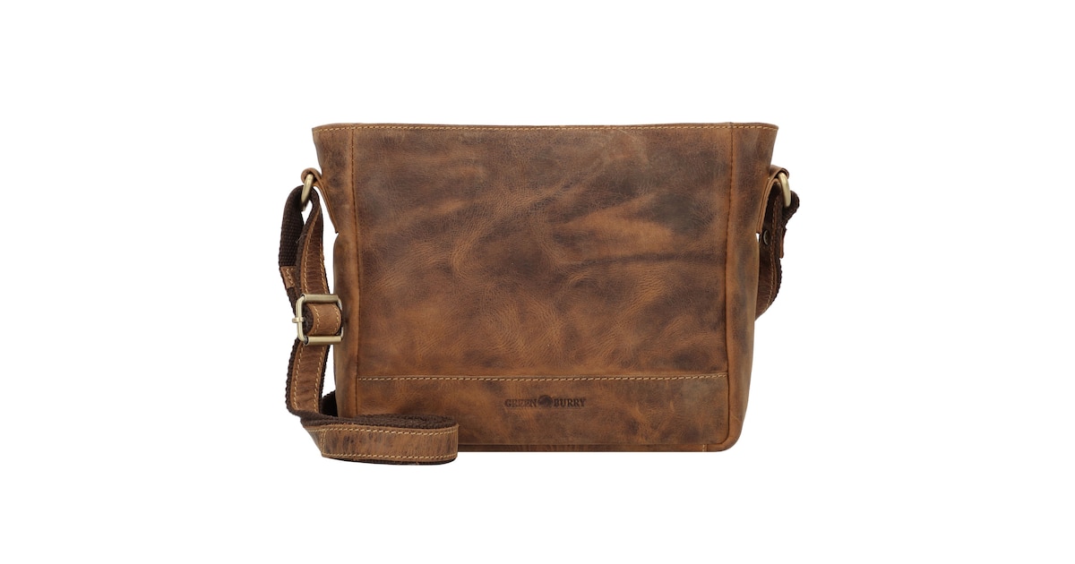 GREENBURRY Crossbody Bag 'Vintage' in Dark Brown ABOUT YOU