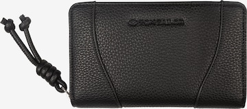 TOM TAILOR Wallet in Black: front