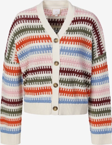 Cardigan ' WCS009 ' La Martina en mélange de couleurs : devant