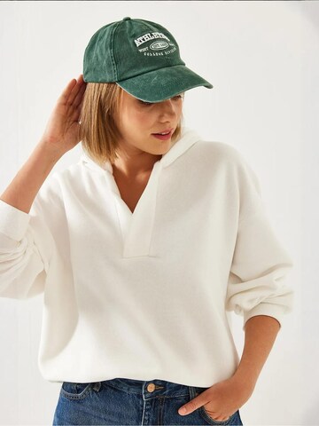 Bianco Lucci Sweatshirt in Wit
