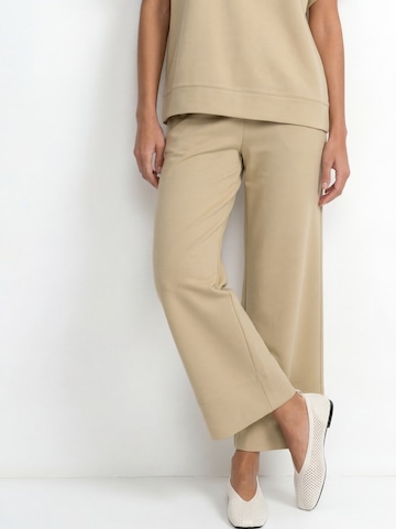 Rich & Royal Regular Byxa i beige