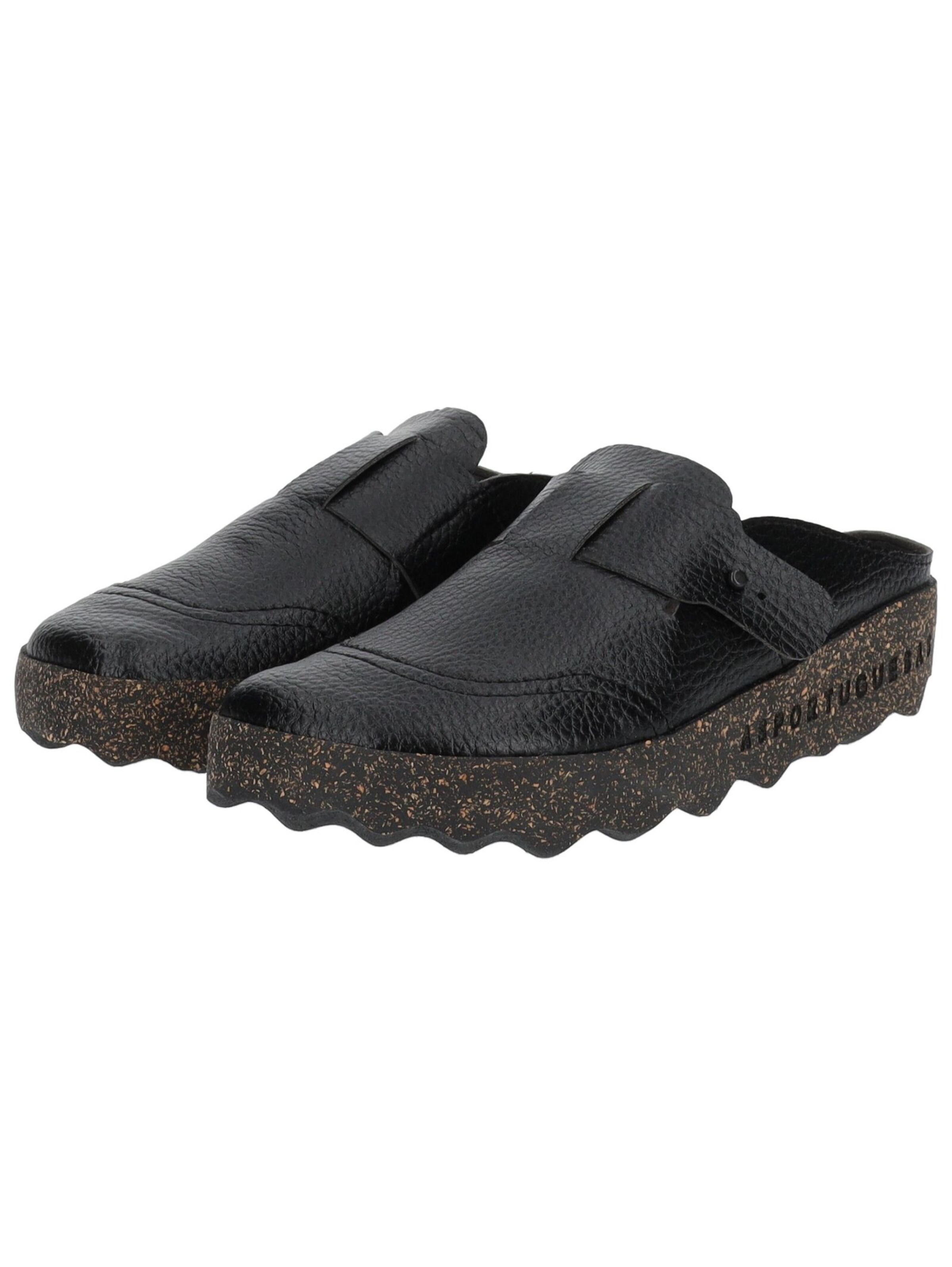 Asportuguesas Mules in Black