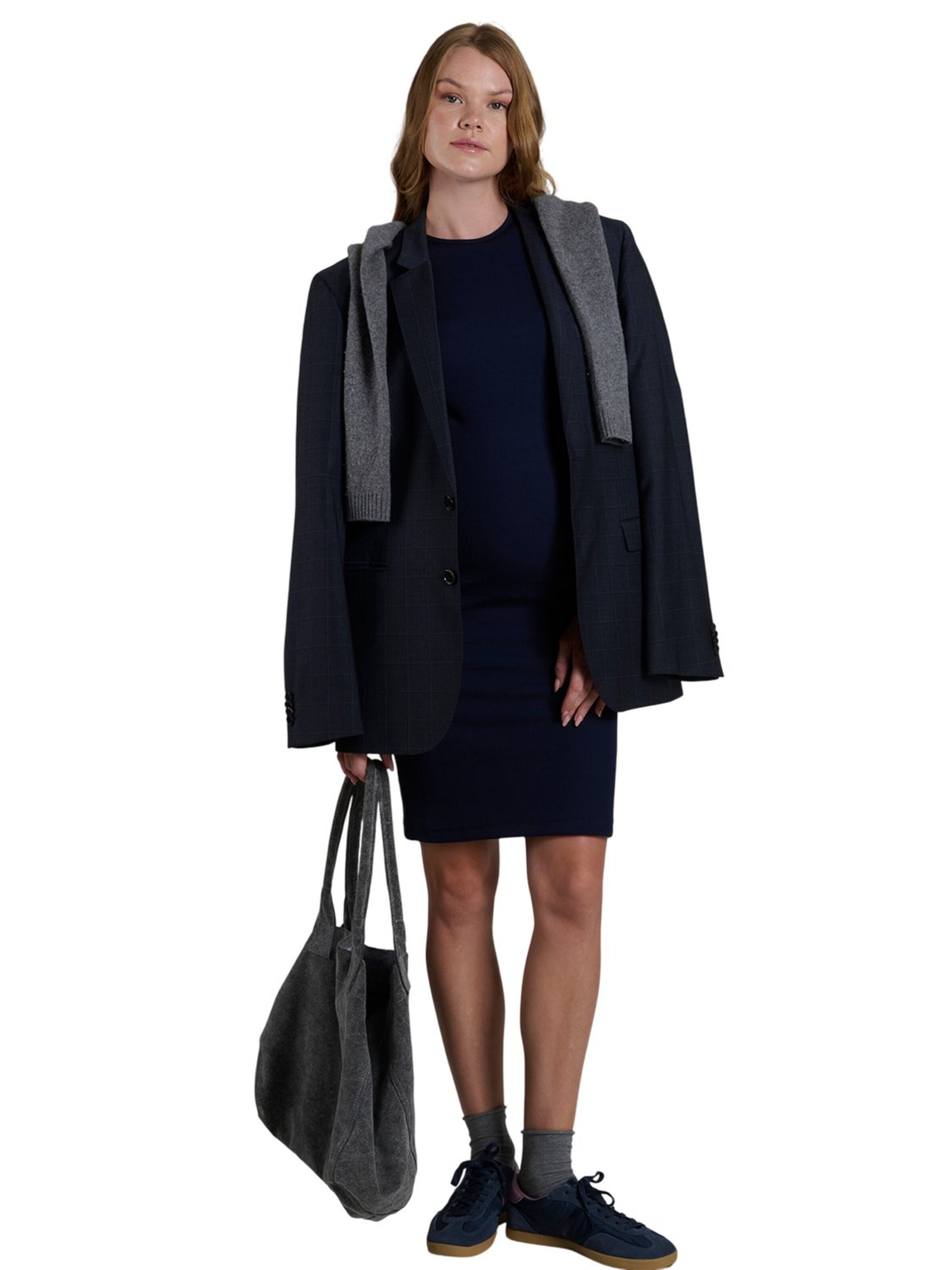 Robe LYN MAMA en bleu : devant