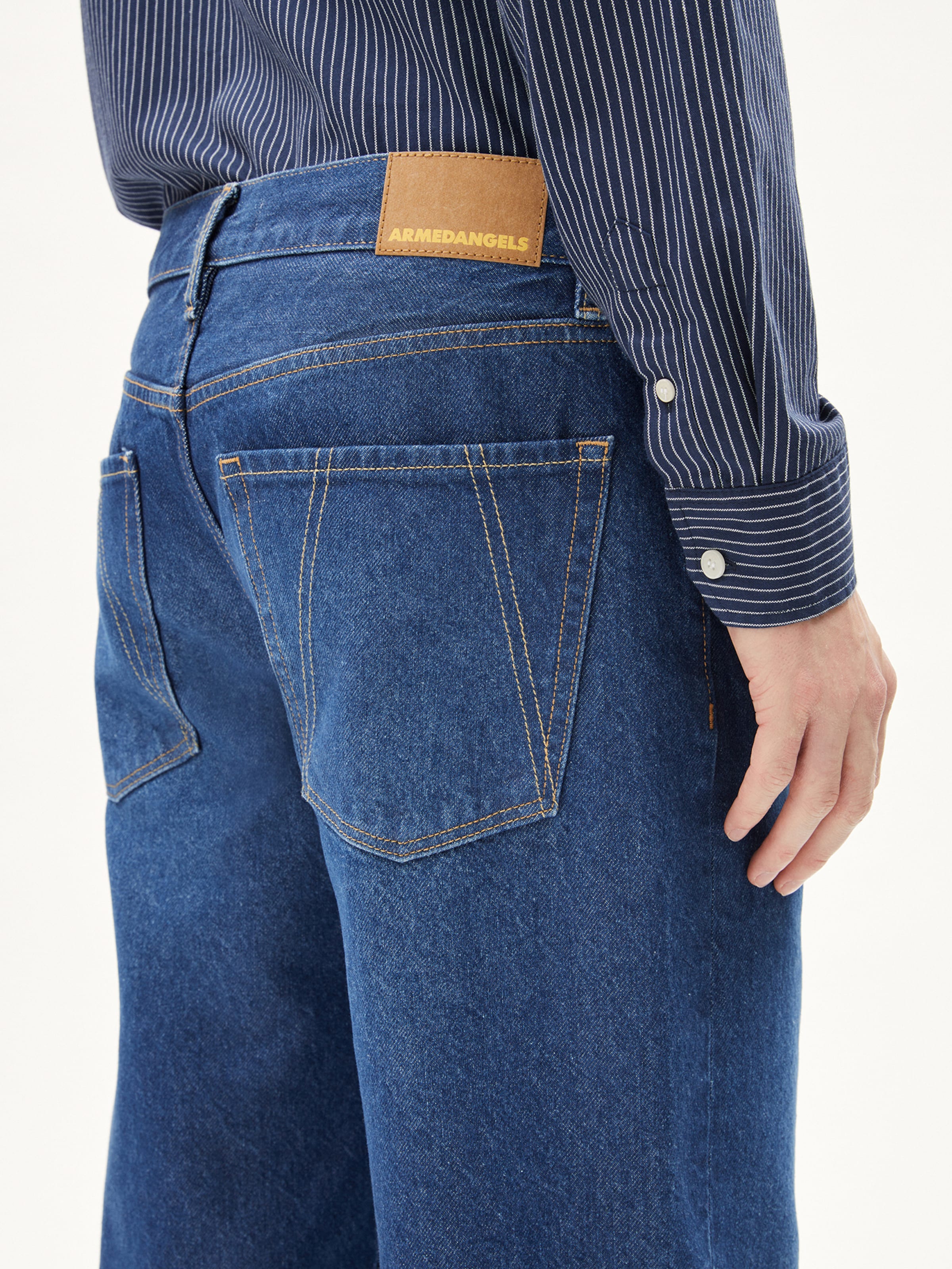ARMEDANGELS Regular Jeans in Blauw