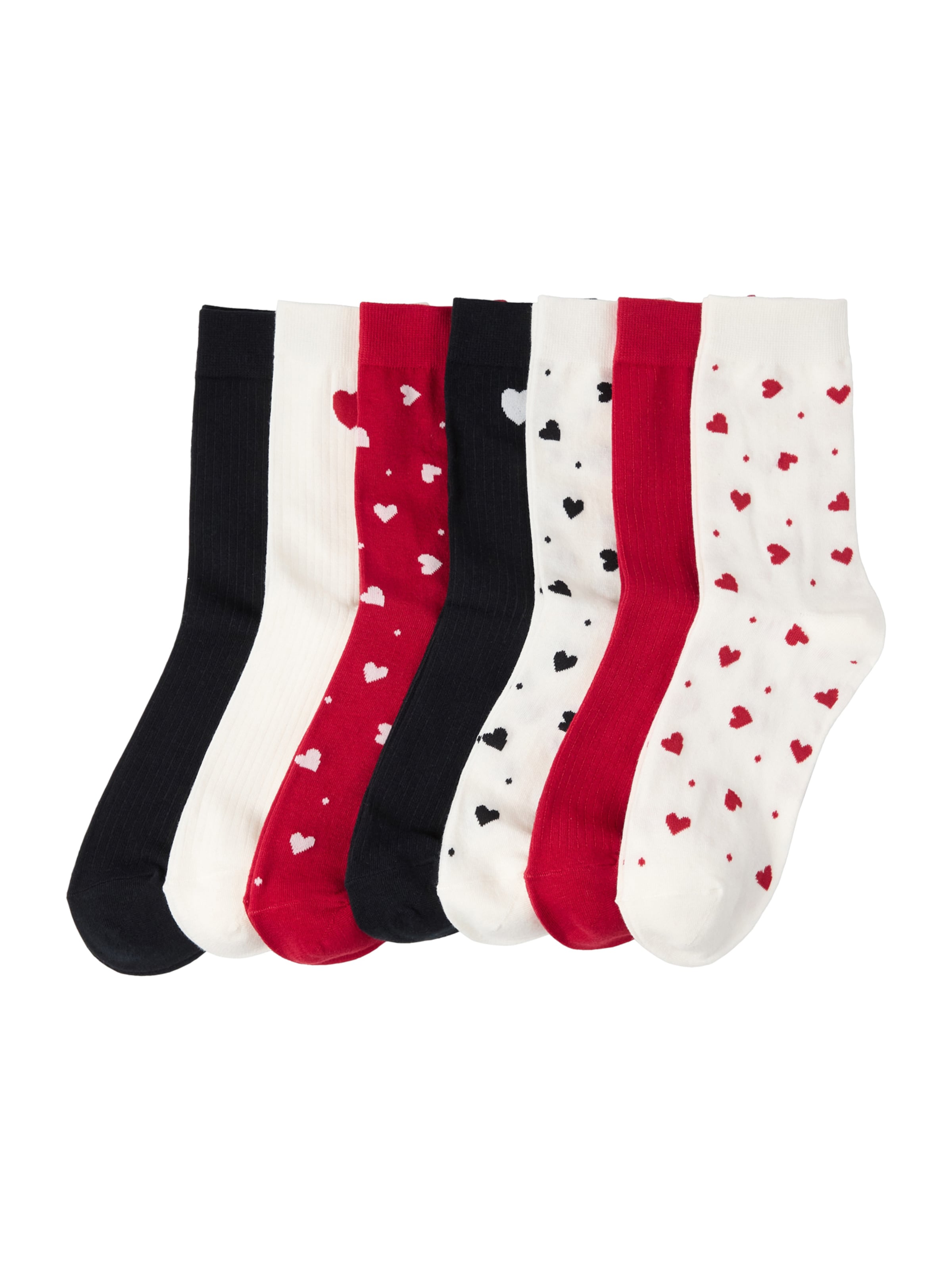 Chaussettes Lindex en rouge : devant