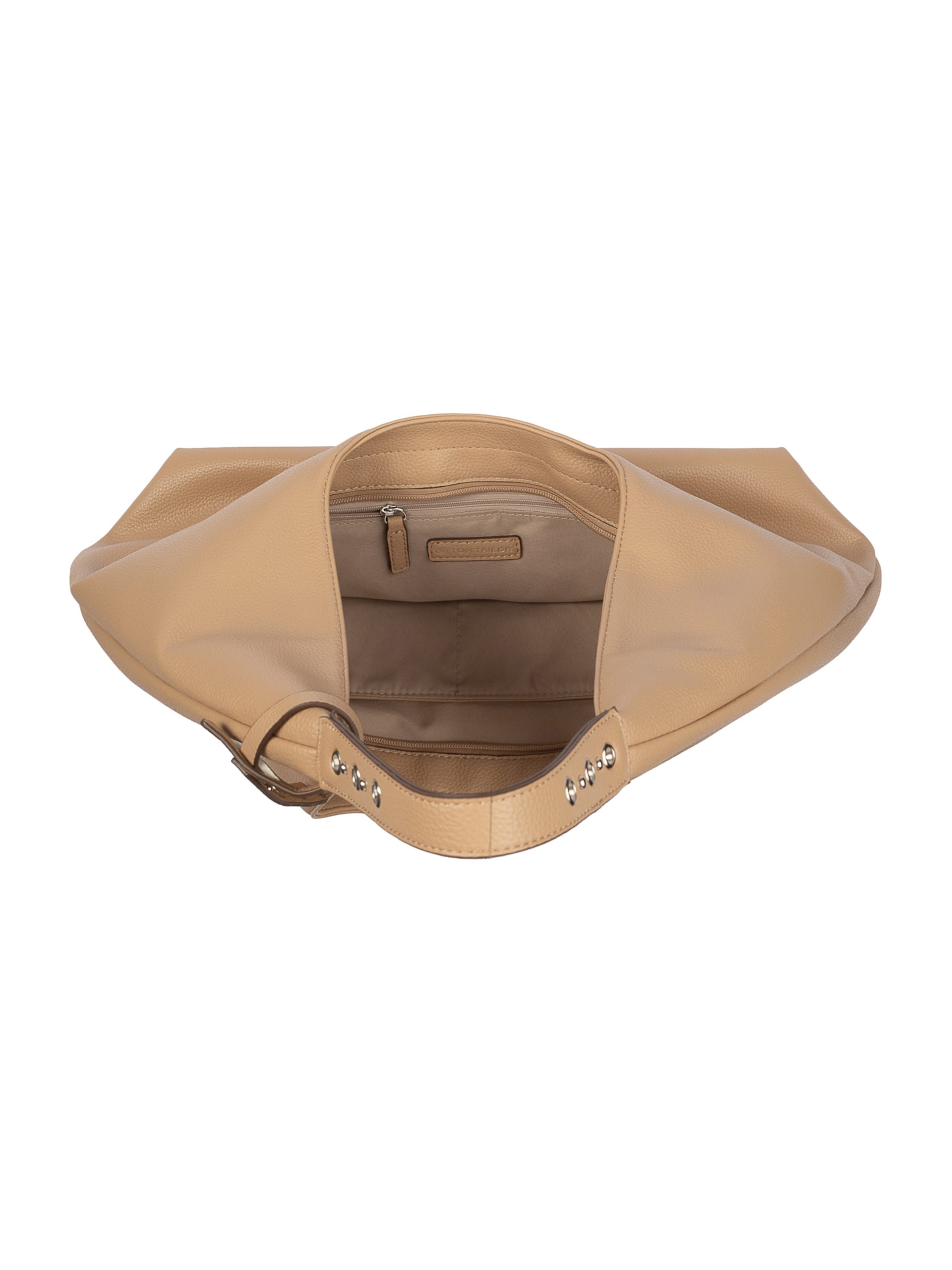 TOM TAILOR - Bolso de hombro 'Elaria' en beige
