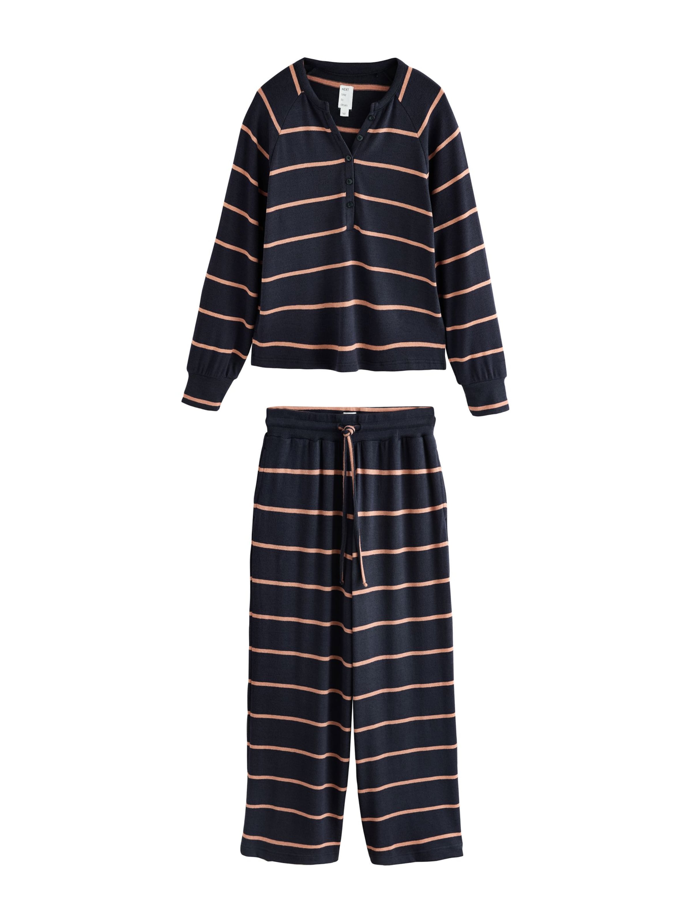 Next Pyjama in Grau: Vorderseite