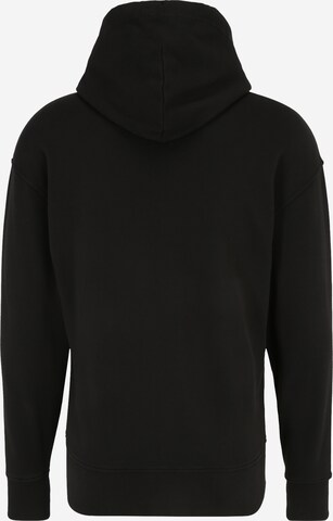 TOMMY HILFIGER Zip-Up Hoodie in Black