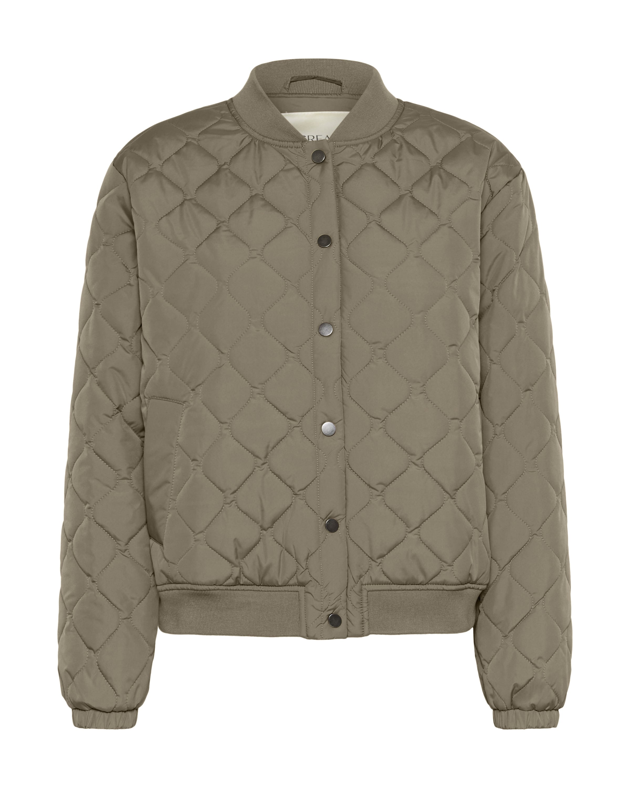 Veste mi-saison 'Arwen' Cream en vert : devant