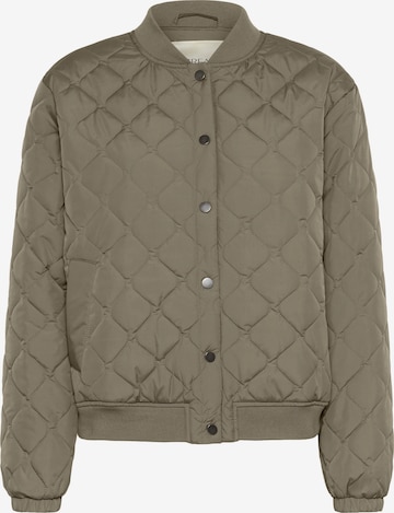 Veste mi-saison 'Arwen' Cream en vert : devant