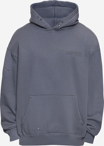 Felpa di Dropsize in grigio: frontale