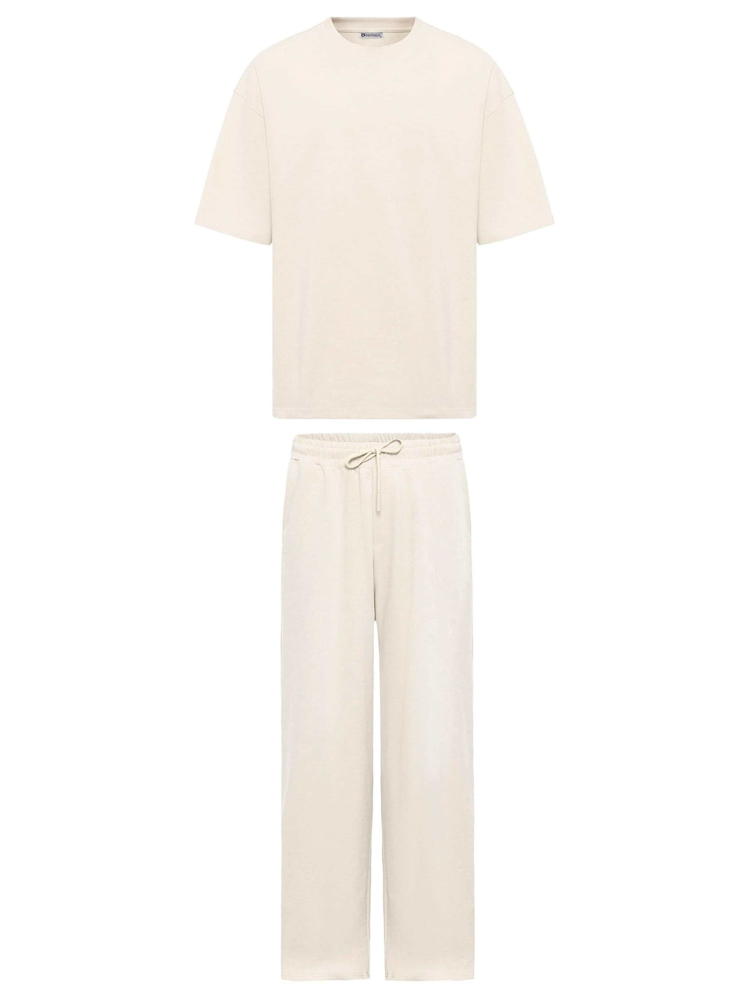 Dandalo Strój do biegania w kolorze beżowy: przód