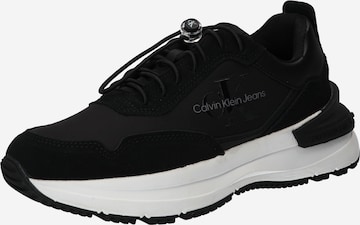 Calvin Klein Jeans Sneakers laag in Zwart: voorkant